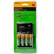 تصویر شارژر باتری چهارتایی جا باتری کداک kodak K620 