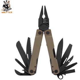 تصویر ابزار چندکاره لدرمن Rebar خاکی LEATHERMAN Rebar Coyote Tan