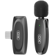 تصویر میکروفون یقه ای بی سیم تایپ سی ایکس او MKF08A XO MKF08A Type-c wireless Collarclip microphone