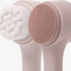 تصویر براش دوکاره شستشو و لایه برداری صورت Dual facial cleansing brush