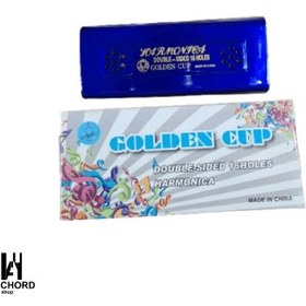 تصویر ساز دهنی هارمونیکا ترمولو دیاتونیک Golden cup 