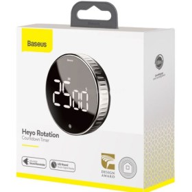 تصویر تایمر زنگ دار بیسوس Baseus Heyo Rotation Coutdown Timer 