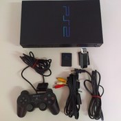 تصویر کنسول بازی سونی استوک فلش خور PS2 Fat PlayStation 2 Fat Memory Set Stock