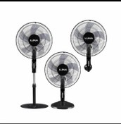 تصویر پنکه ۳ منظوره لونا دیواری رومیزی 