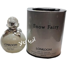 تصویر ادوپرفیوم زنانه لنکوم مدل Snow Fairy حجم 100 میلی لیتر Lonkoom Snow Fairy Eau de Parfum For Women 100ml