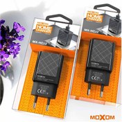 تصویر شارژر دیواری موکسوم مدل mx-hc22 به همراه کابل تبدیل microUSB 