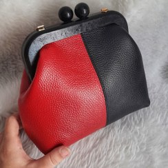 تصویر کیف دهانه چوبی 