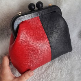 تصویر کیف دهانه چوبی 