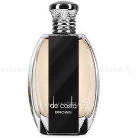 تصویر ادکلن مردانه فراگرنس ورد مدل دی کوستا بروون حجم 100 میل De Costa Brown fragrance word men's cologne, volume 100 ml