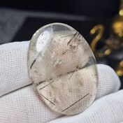 تصویر نگین درشت کلکسیونی سنگ طبیعی در مویی معدنی کد 36239 