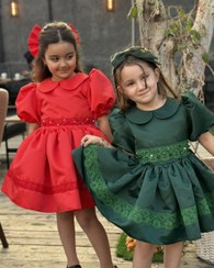 تصویر پیراهن دخترانه دایان یلدایی 