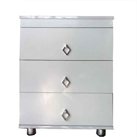 تصویر فایل سه کشو سفید 