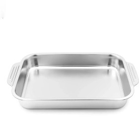 تصویر تابه استیل لازانیا مخصوص فر کد B4124 