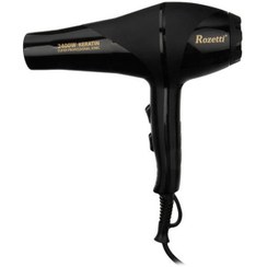 تصویر سشوار حرفه‌ای رزتی مدل 9924 با توان ۲۴۰۰ وات و باد سرد 