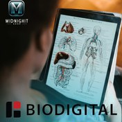 تصویر اکانت پرمیوم biodigital – برنامه آموزش آناتومی 