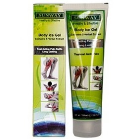 تصویر ژل خنک کننده بدن سان وی SUNWAY Body Ice Gel 