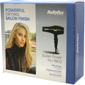 تصویر سشوار بابلیس مدل BaByliss 9800 