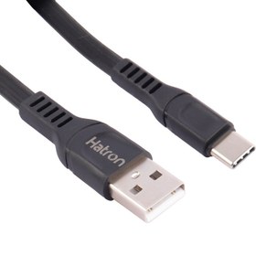 تصویر کابل تایپ سی هترون مدل HC154UC طول 1 متر HATRON USB-C CABLE HC154UC 1M