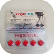 تصویر قرص تاخیری وگادول ۱۰۰ بدون ترا پشت نقره ای ا Vegadol Vegadol