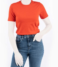 تصویر تی شرت آستین کوتاه بیسیک زنانه کوتون Koton کد 3SAK63W011W 