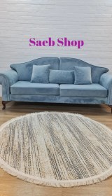 تصویر فرش گرد | فرش چاپی | کد : c08 