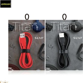 تصویر کابل Type C جویروم Joyroom S-L127 Titan Data Cable با توان 2.4 آمپر Joyroom S-L127 Titan Data Cable