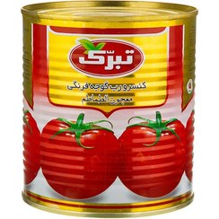 تصویر رب گوجه قوطی 800 گ تبرک 