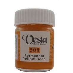 تصویر وستا / گواش / زرد / 508 