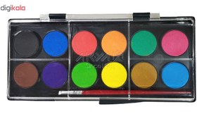 تصویر آبرنگ 12 رنگ آریا کد 5009-Seahorse 