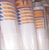 تصویر توری پلی استرمش48T_عرض260cm,ضخامت نخ64،طول25m 