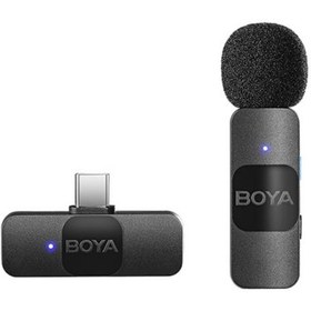 تصویر میکروفون بی سیم بویا مدل BY- V10 Boya Ultracompact 2.4GHz Wireless Microphone System BY- V10