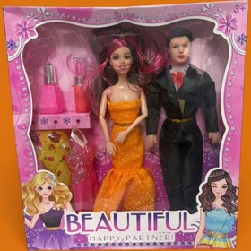 تصویر عروسک باربی HAPPY PARTNER 