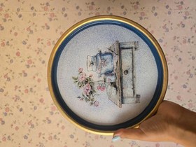 تصویر سینی گرد۲۵سانتی 