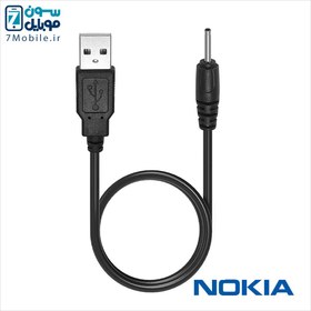 تصویر کابل تبدیل USB به فیش ریز نوکیا (Nokia) USB Charger Cable DC 2.0mm Nokia