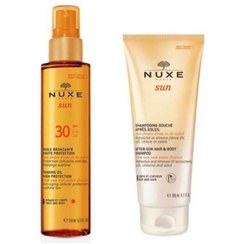 تصویر ضد آفتاب بدن اورجینال برند Nuxe مدل Huile SPF 30 Kofre کد 6394869 