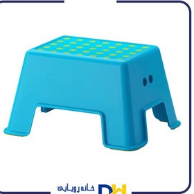 تصویر چهارپایه مشکی ایکیا مدل IKEA BOLMEN IKEA BOLMEN step stool black