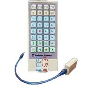 تصویر ریموت کنترل از راه دور مخصوص کنترلرهای رادونیکس (Radonix Remote) 