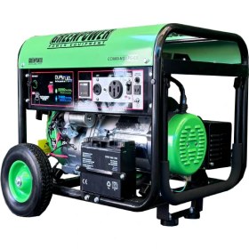 تصویر ژنراتور برق گازسوز مدل cc9000-NG/LPG با توان 7500 وات GREEN POWER