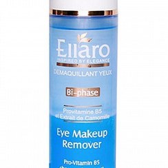 تصویر محلول پاک کننده آرایش چشم دو فاز الارو 125 میل Ellaro Bi Phase Eye Makeup Remover 125Ml