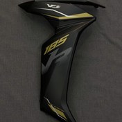 تصویر فلاپ بغل چراغ اس وای ام لاکی ۱۸۵ مشکی شال طلا ABS سمت راست 