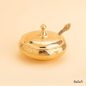 تصویر شکر ریز برنجی قلم زنی 