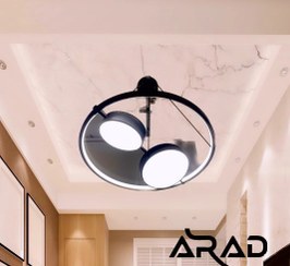 تصویر لوستر مدرن رینگ متحرک P800 