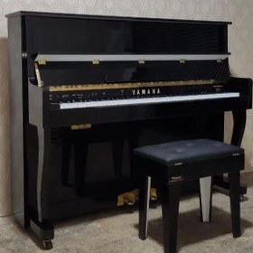 تصویر پیانو یاماها مدل YAMAHA p145 طرح آکوستیک 