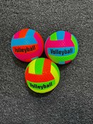 تصویر توپ آپارتمانی بچگانه مدل اسپایدرمن و میکاسا (Mini Ball Kids) ( کد ۱۳۳۲ ) - والیبال رنگی 