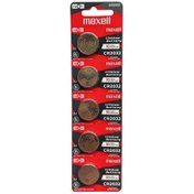 تصویر باتری سکه ای 2032 اصلی قرمز مکسل maxell 2032 قرمز اصلی