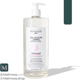 تصویر شامپو بدن TOPIPHASSE بایفاس مناسب پوست های حساس و خشک BYPHASSE® Gel Douche Dermo Micellaire Topiphasse, 1L