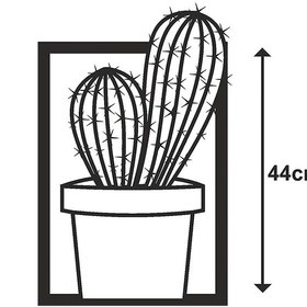 تصویر دیوارکوب طرح کاکتوس کد 102 