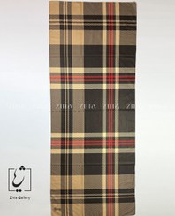 تصویر شال موهر چهارخانه مورب کد 303 