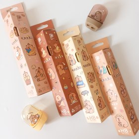 تصویر مداد مشکی کاپی بارا سه گوش 