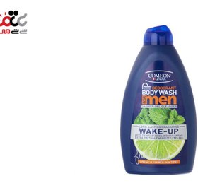 تصویر شامپو بدن ژلی کامان مدل Wake-Up مناسب انواع پوست آقایان 510 میل Comeon Body Wash Wake-Up For All Skins 510ml